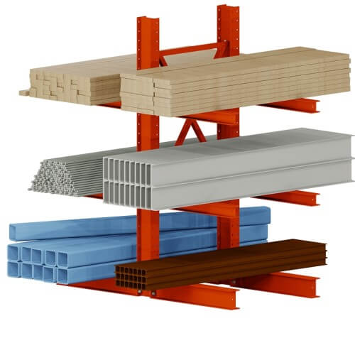 Medium Duty Cantilever Rack Bases - UPR